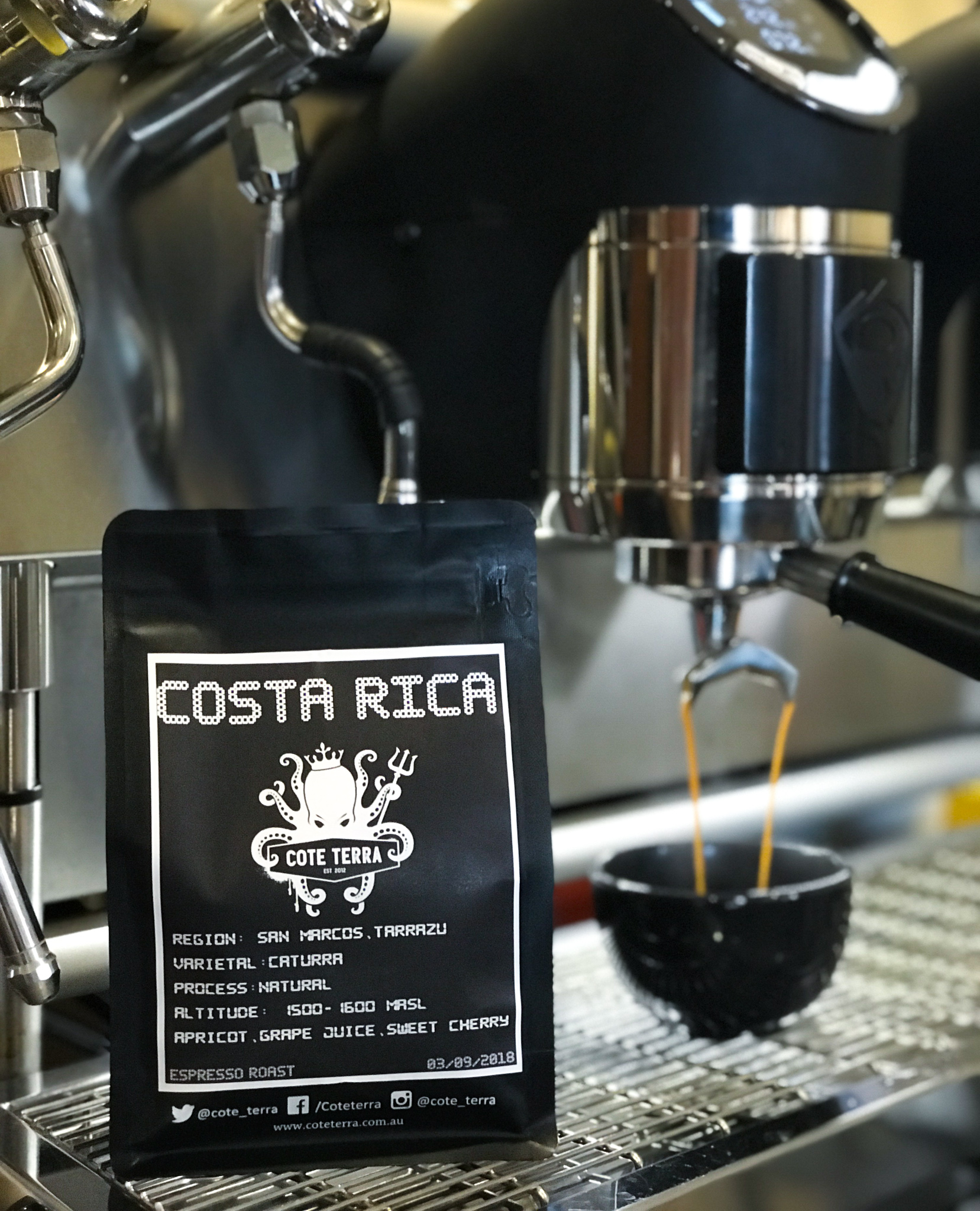 Costa Rica San Marco ESPRESSO Cote Terra